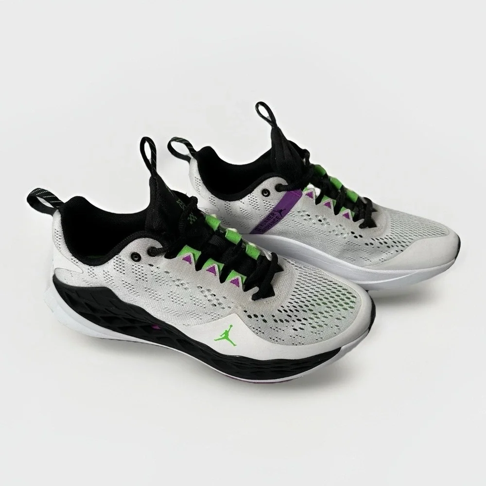 Jordan Zoom Trunner Advance Bel-Air Mens Size 8.5‎ White Basketball Sneakers